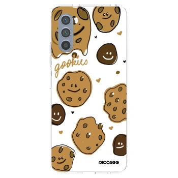 Picasee silikónový prehľadný obal pre Motorola Moto G62 - Gookies