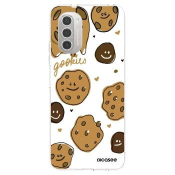 Picasee silikónový prehľadný obal pre Motorola Moto G51 - Gookies