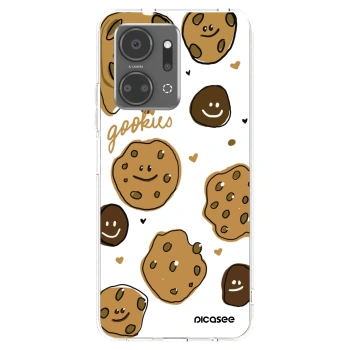 Picasee silikónový prehľadný obal pre Honor X7a - Gookies