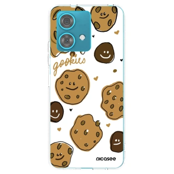 Picasee silikónový prehľadný obal pre Motorola Edge 40 Neo - Gookies