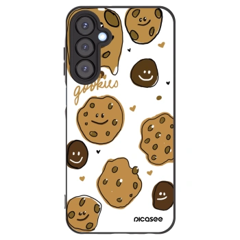 Picasee silikónový čierny obal pre Samsung Galaxy A25 A256B 5G - Gookies