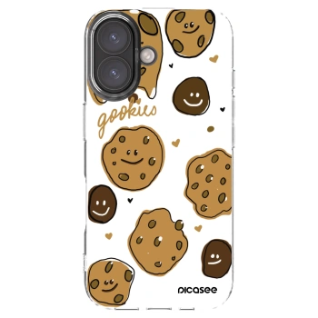Picasee silikónový prehľadný obal pre Apple iPhone 16 - Gookies