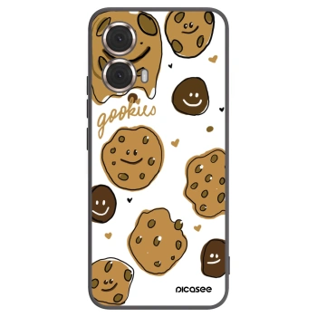 Picasee silikónový čierny obal pre Motorola Moto G85 - Gookies