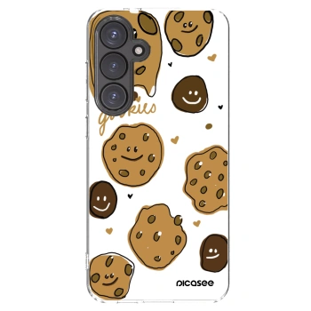 Picasee silikónový prehľadný obal pre Samsung Galaxy S24 FE S721B - Gookies