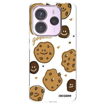 Picasee silikónový prehľadný obal pre Xiaomi Redmi Note 14 5G - Gookies