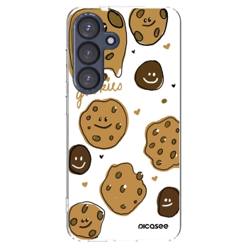 Picasee silikónový prehľadný obal pre Samsung Galaxy S25 5G - Gookies