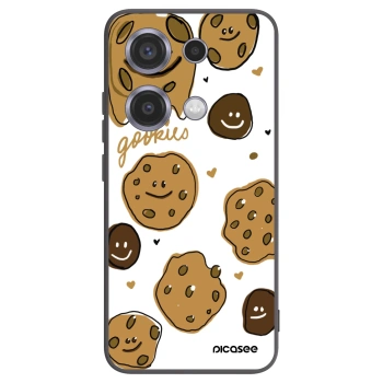 Picasee silikónový čierny obal pre Xiaomi Redmi Note 14S - Gookies