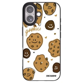 Picasee silikónový čierny obal pre Apple iPhone 17 - Gookies