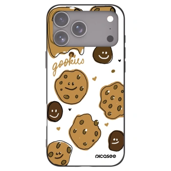 Picasee silikónový čierny obal pre Apple iPhone 17 Pro Max - Gookies