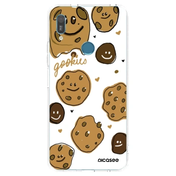 Picasee silikónový prehľadný obal pre Huawei Y6 2019 - Gookies