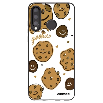 Picasee silikónový čierny obal pre Huawei P30 Lite - Gookies