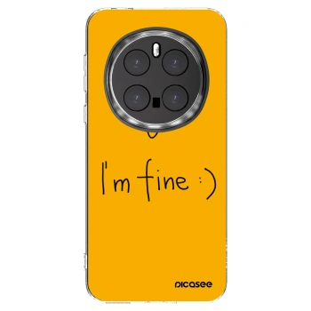 Picasee silikónový prehľadný obal pre Honor Magic7 Pro 5G - I am fine