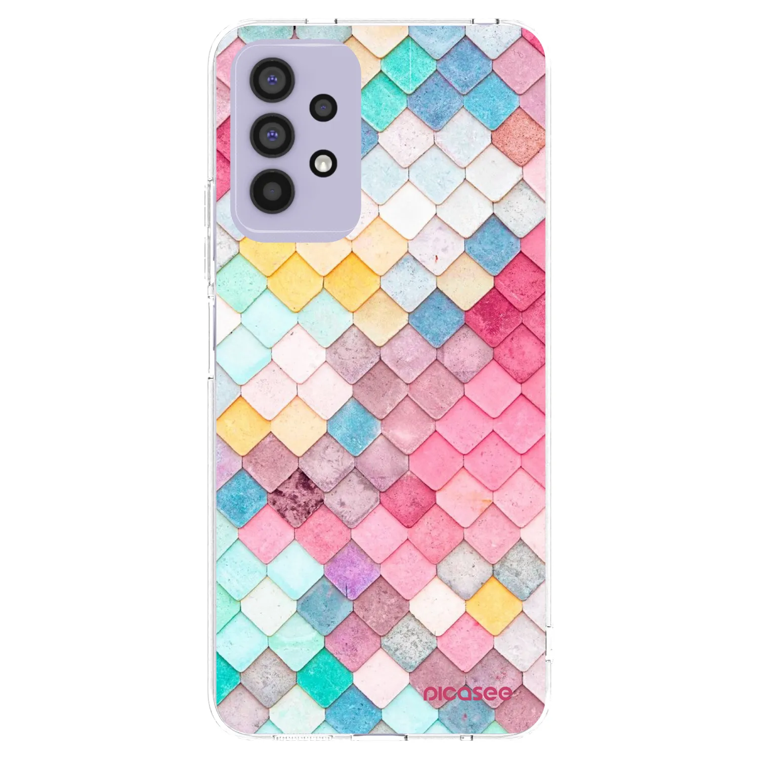 Picasee silikónový prehľadný obal pre Samsung Galaxy A32 4G SM-A325F - Farebná strecha