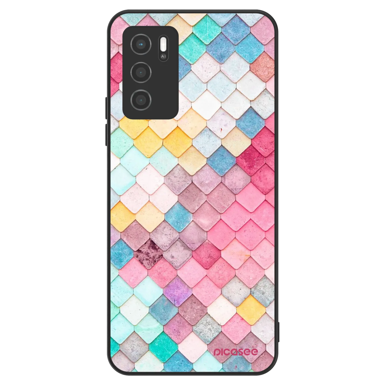 Picasee ULTIMATE CASE pro OPPO A16s - Farebná strecha