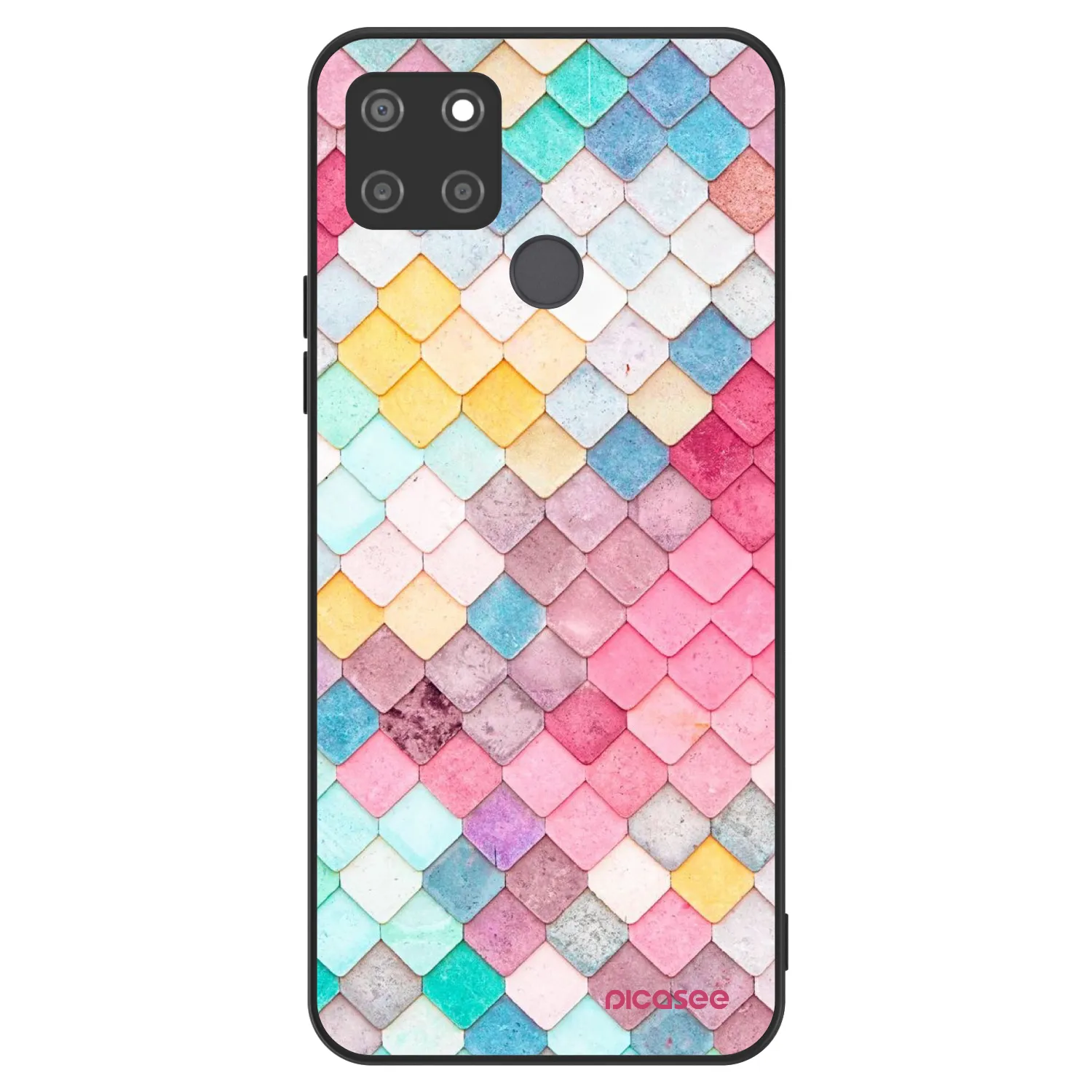 Picasee ULTIMATE CASE pro Realme C21Y - Farebná strecha