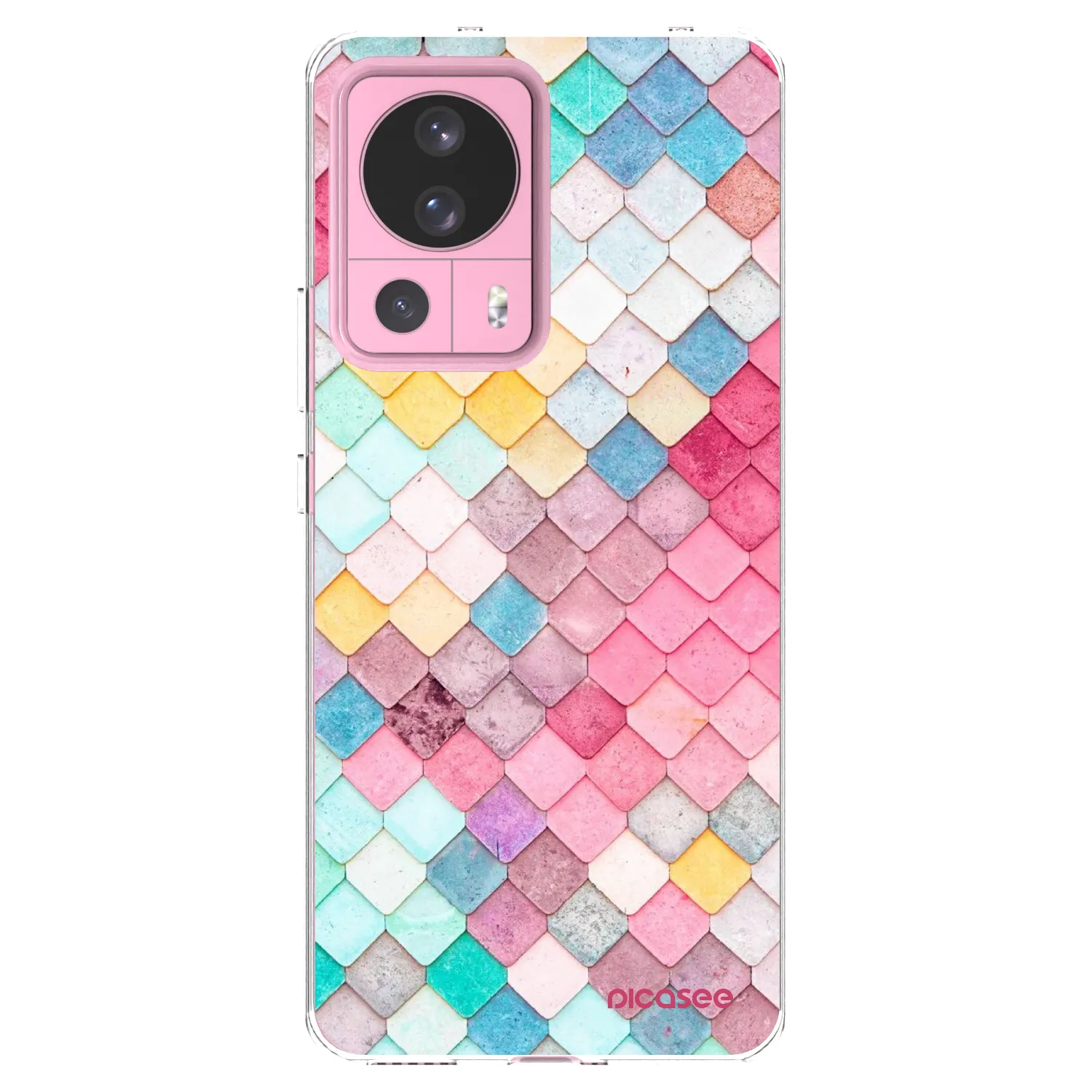 Picasee silikónový prehľadný obal pre Xiaomi 13 Lite - Farebná strecha