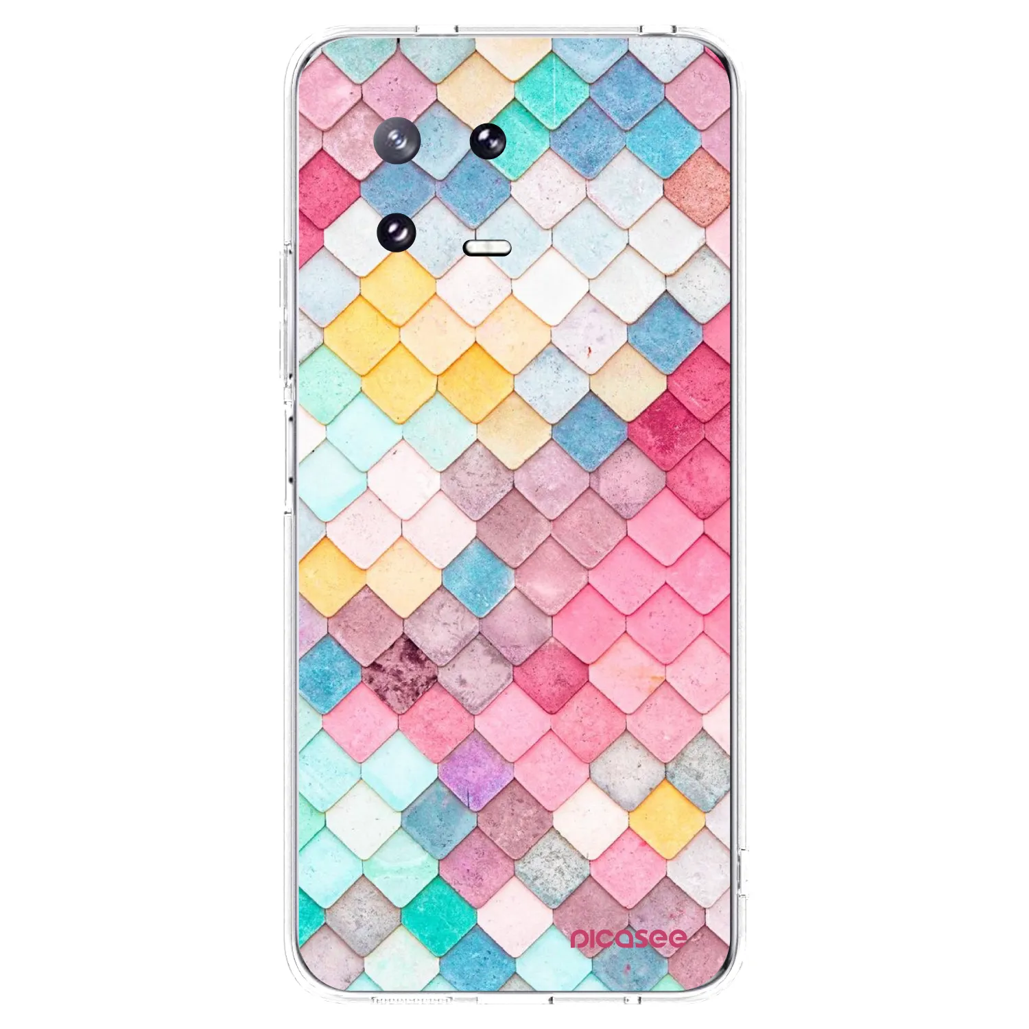 Picasee silikónový prehľadný obal pre Xiaomi 13 Pro - Farebná strecha