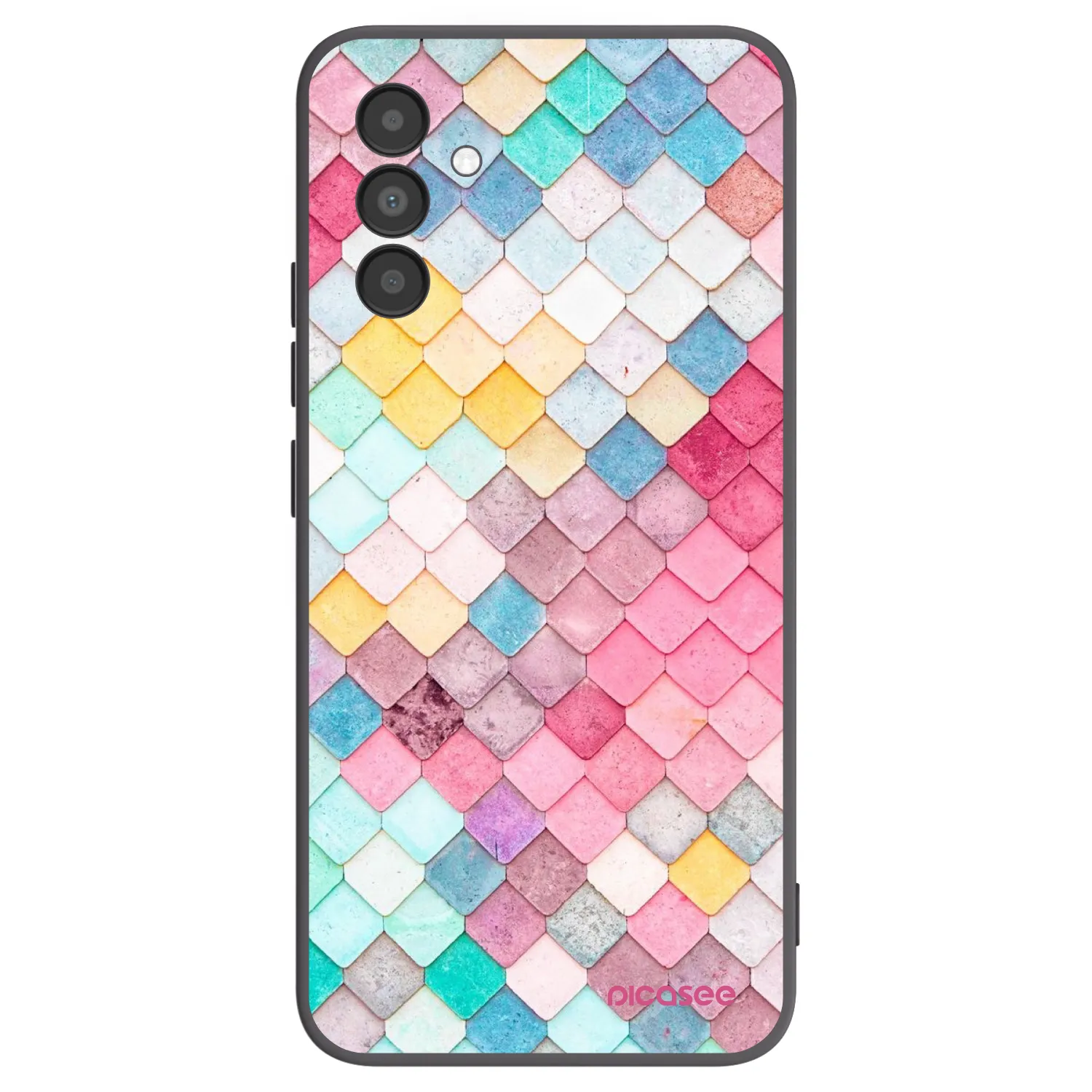 Picasee silikónový čierny obal pre Samsung Galaxy A04s A047F - Farebná strecha