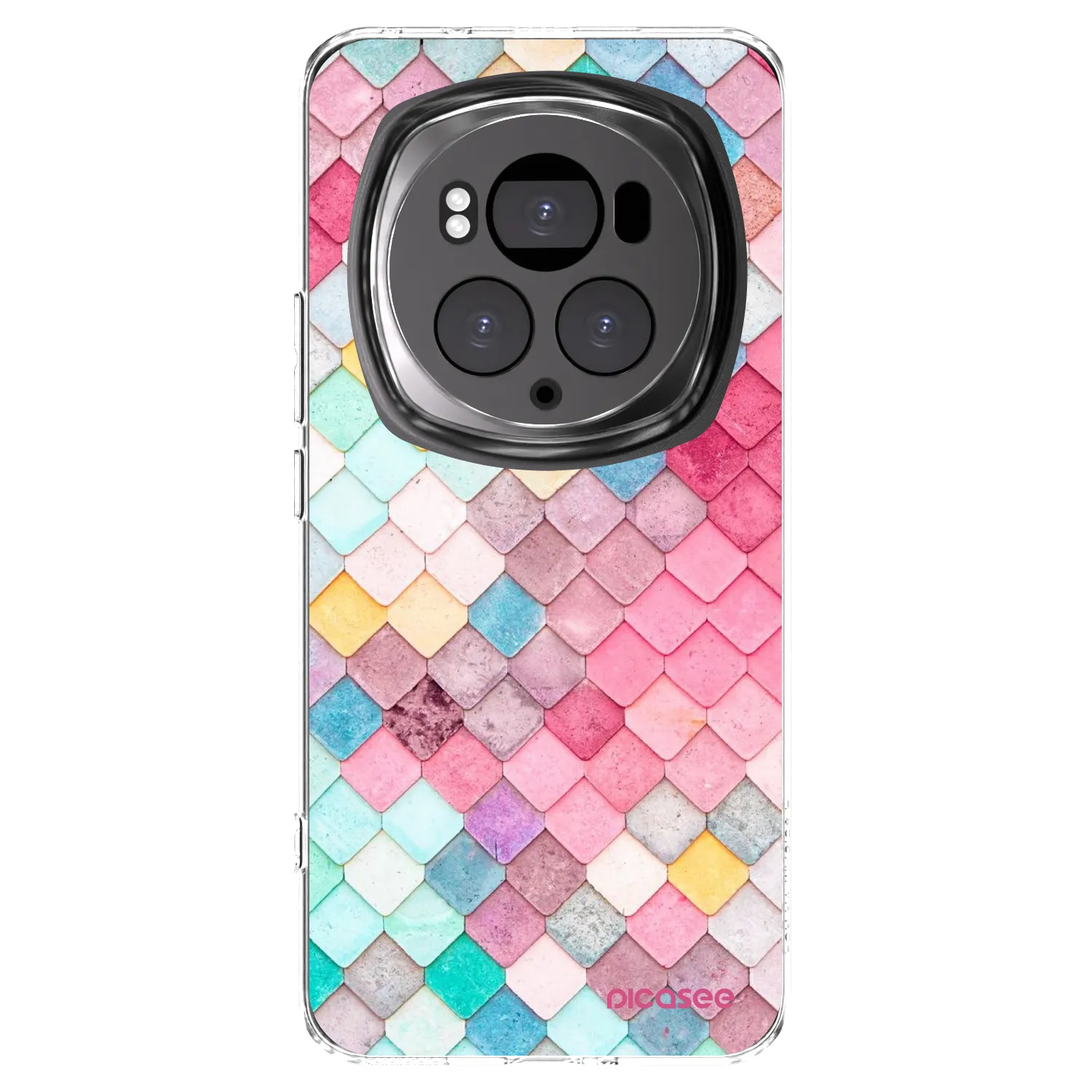 Picasee silikónový prehľadný obal pre Honor Magic6 Pro - Farebná strecha