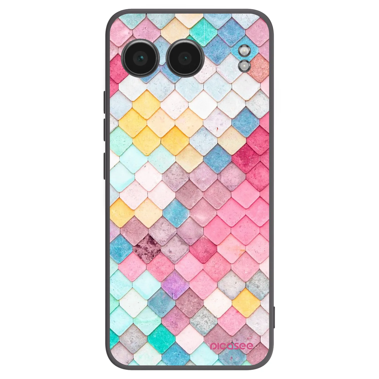 Picasee silikónový čierny obal pre OnePlus Nord 4 - Farebná strecha