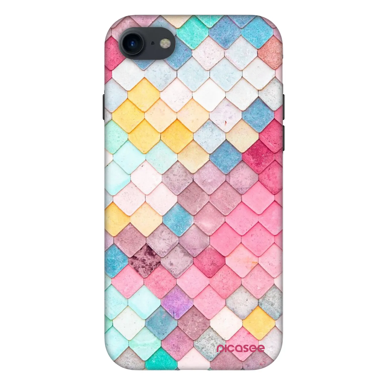 Picasee Fashion Case pre Apple iPhone SE 2020 - Farebná strecha