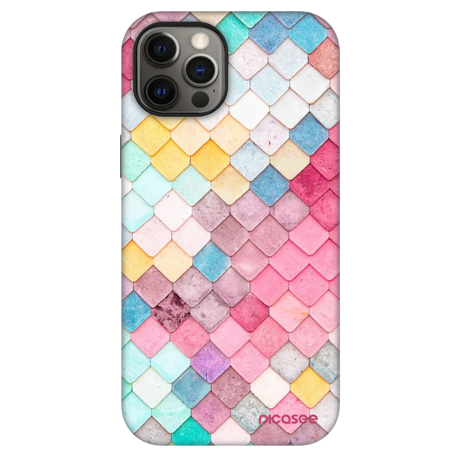Picasee Fashion Case MagSafe pre Apple iPhone 12 - Farebná strecha