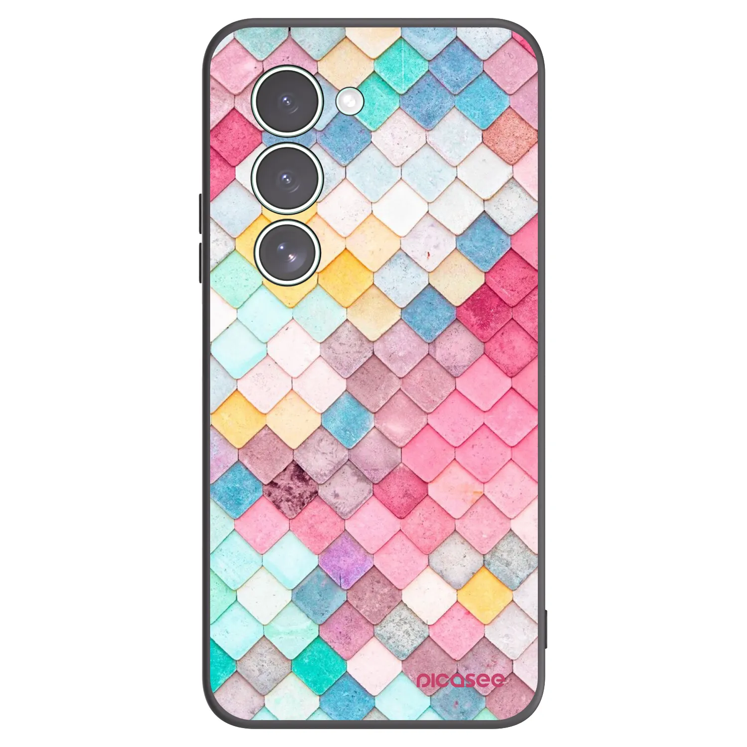 Picasee silikónový čierny obal pre Xiaomi Redmi 15 5G - Farebná strecha