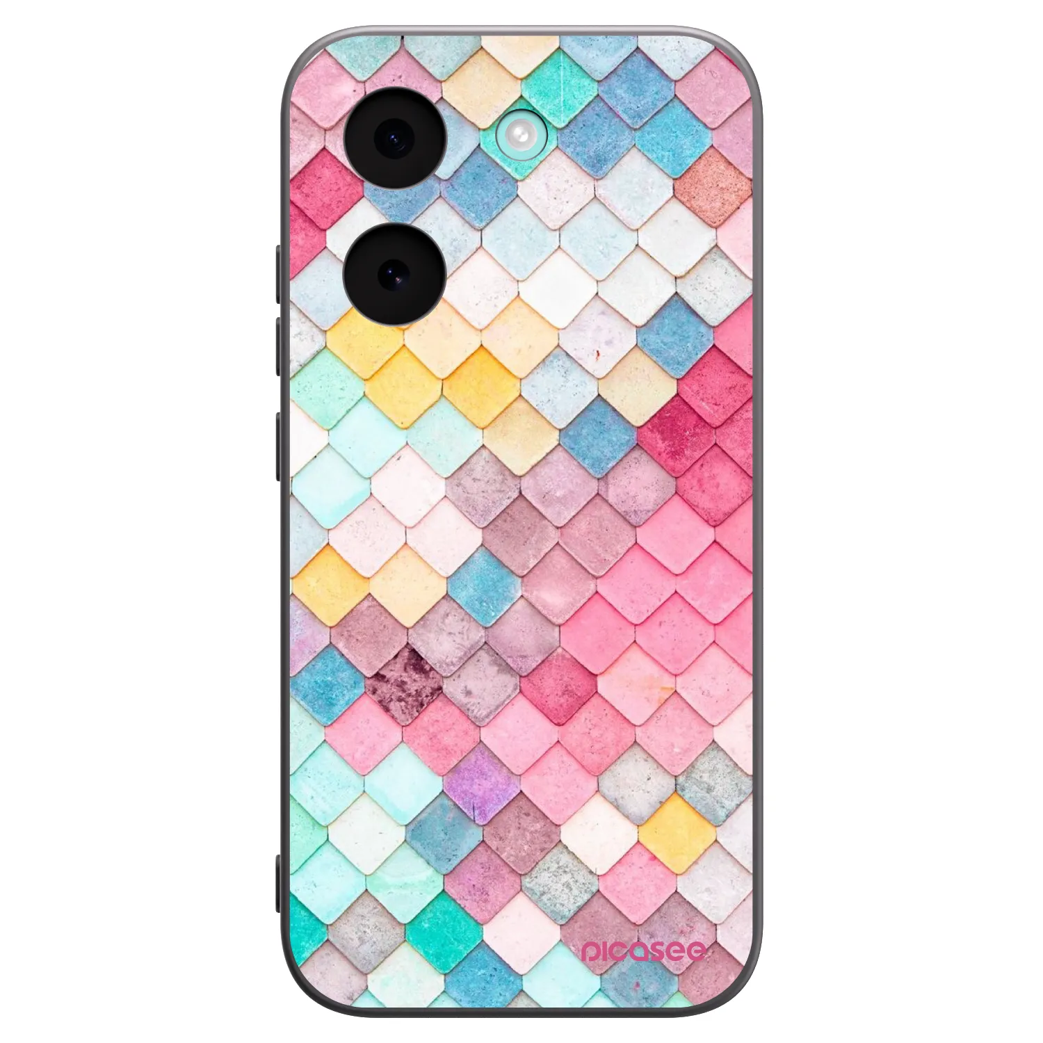 Picasee silikónový čierny obal pre Xiaomi Poco X8 Pro - Farebná strecha