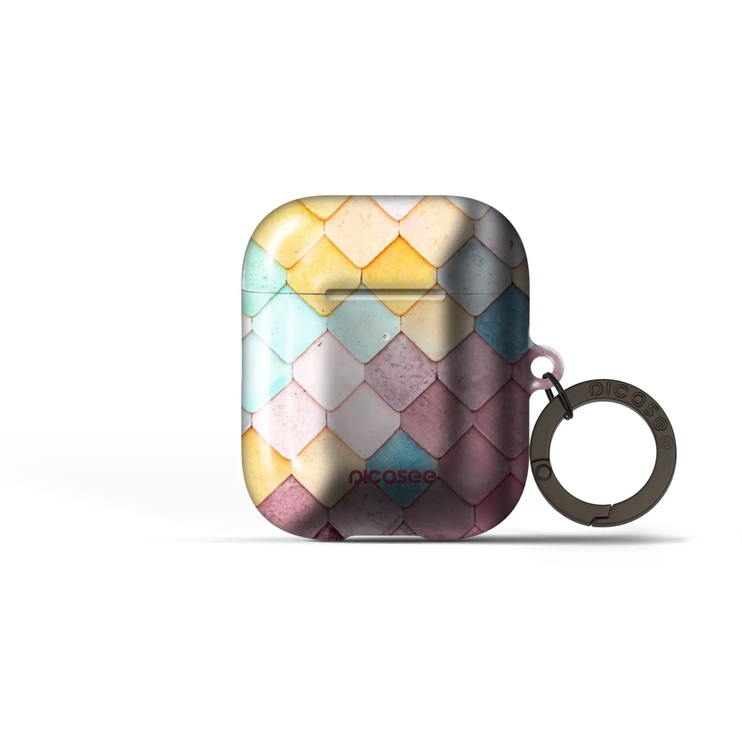 Picasee Obal pro Apple AirPods 1 - Farebná strecha