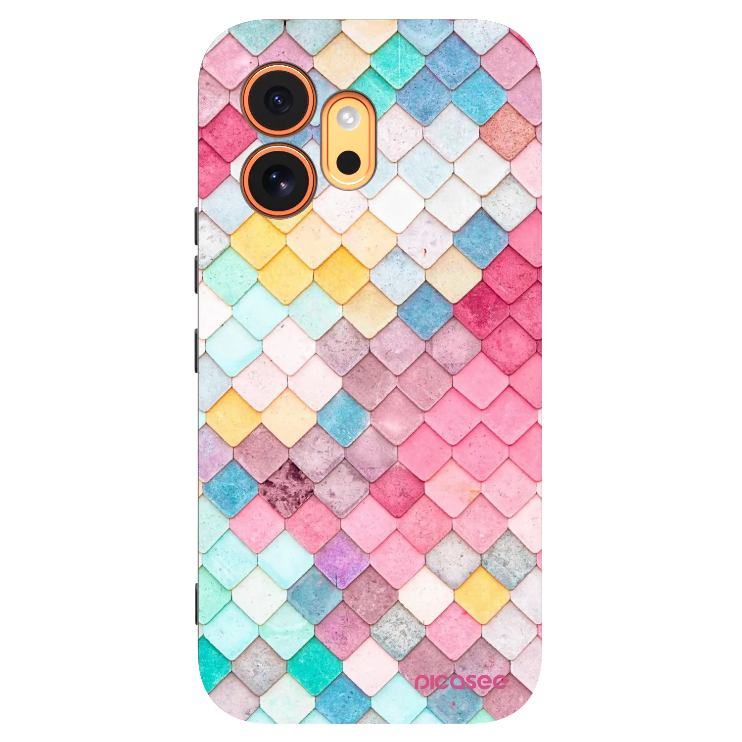 Picasee silikónový čierny obal pre Honor 600 - Farebná strecha