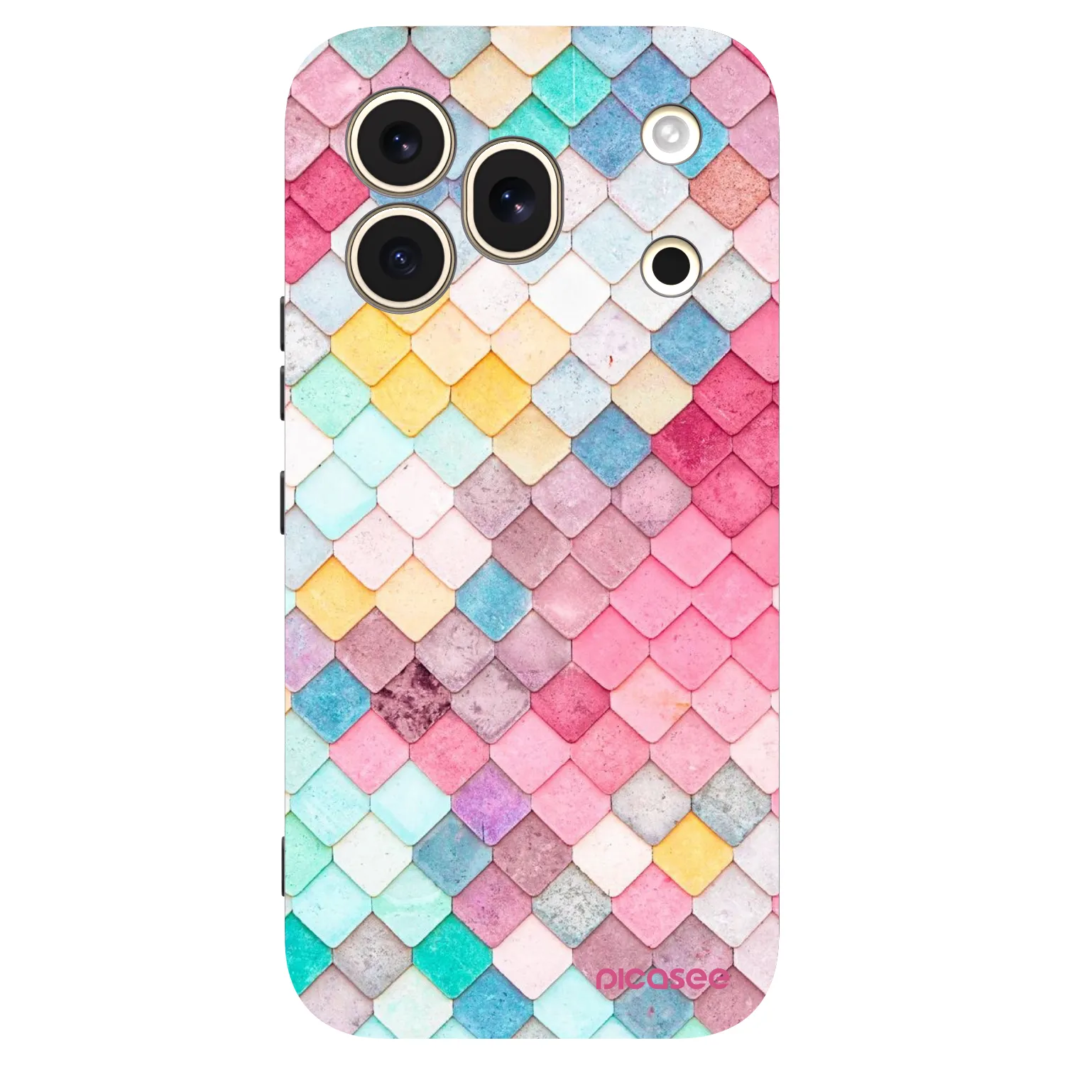 Picasee silikónový čierny obal pre Honor 600 Pro - Farebná strecha