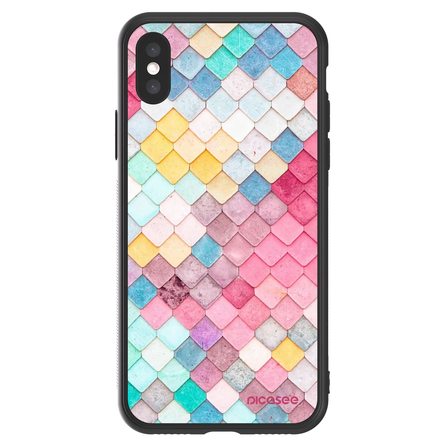 Picasee ULTIMATE CASE pro Apple iPhone X/XS - Farebná strecha