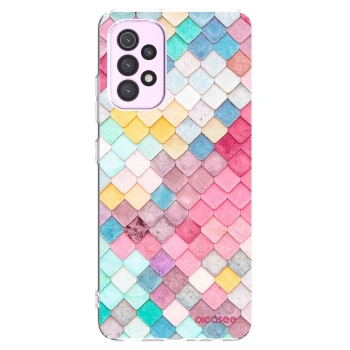 Picasee silikónový prehľadný obal pre Samsung Galaxy A32 5G A326B - Farebná strecha