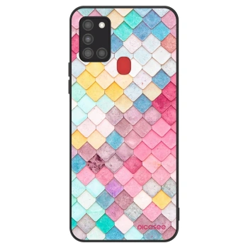 Obal pre Samsung Galaxy A21s - Farebná strecha