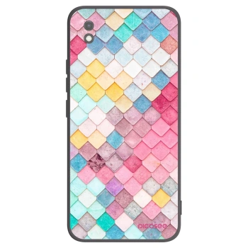 Picasee silikónový čierny obal pre Xiaomi Redmi 9AT - Farebná strecha