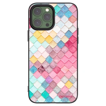 Picasee silikónový čierny obal pre Apple iPhone 13 Pro Max - Farebná strecha