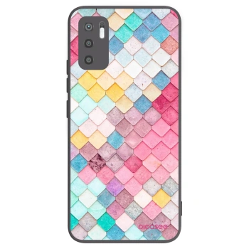 Picasee silikónový čierny obal pre Xiaomi Redmi Note 10 5G - Farebná strecha
