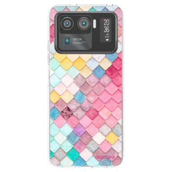 Picasee silikónový prehľadný obal pre Xiaomi Mi 11 Ultra - Farebná strecha