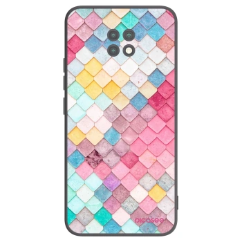 Picasee silikónový čierny obal pre Xiaomi Redmi Note 9T - Farebná strecha