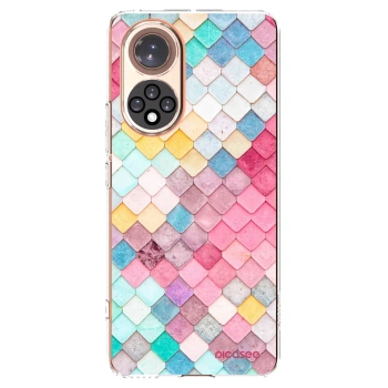 Picasee silikónový prehľadný obal pre Honor 50 5G - Farebná strecha