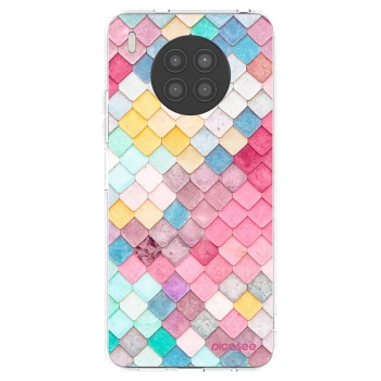 Picasee silikónový prehľadný obal pre Huawei Nova 8i - Farebná strecha
