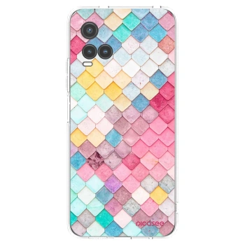 Picasee silikónový prehľadný obal pre Vivo Y33s - Farebná strecha