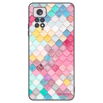 Picasee silikónový čierny obal pre Xiaomi Redmi Note 11 - Farebná strecha
