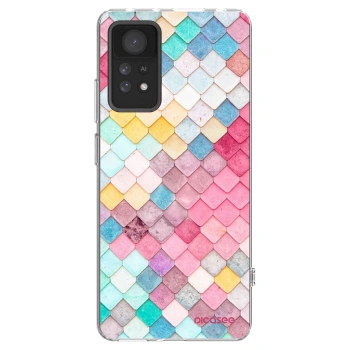 Picasee silikónový prehľadný obal pre Xiaomi Redmi Note 11 Pro 5G - Farebná strecha