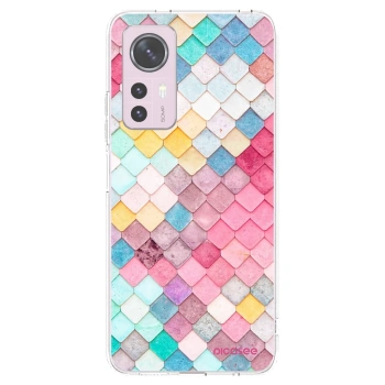 Picasee silikónový prehľadný obal pre Xiaomi 12 - Farebná strecha
