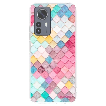 Picasee silikónový prehľadný obal pre Xiaomi 12 Pro - Farebná strecha