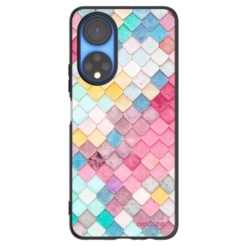 Picasee silikónový čierny obal pre Honor X7 - Farebná strecha