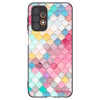 Picasee silikónový čierny obal pre Samsung Galaxy A23 A235F 4G - Farebná strecha