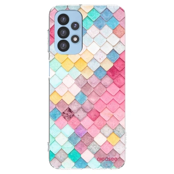 Picasee silikónový prehľadný obal pre Samsung Galaxy A23 A235F 4G - Farebná strecha