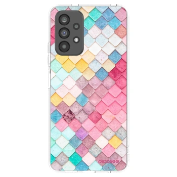 Picasee silikónový prehľadný obal pre Samsung Galaxy A73 5G - Farebná strecha